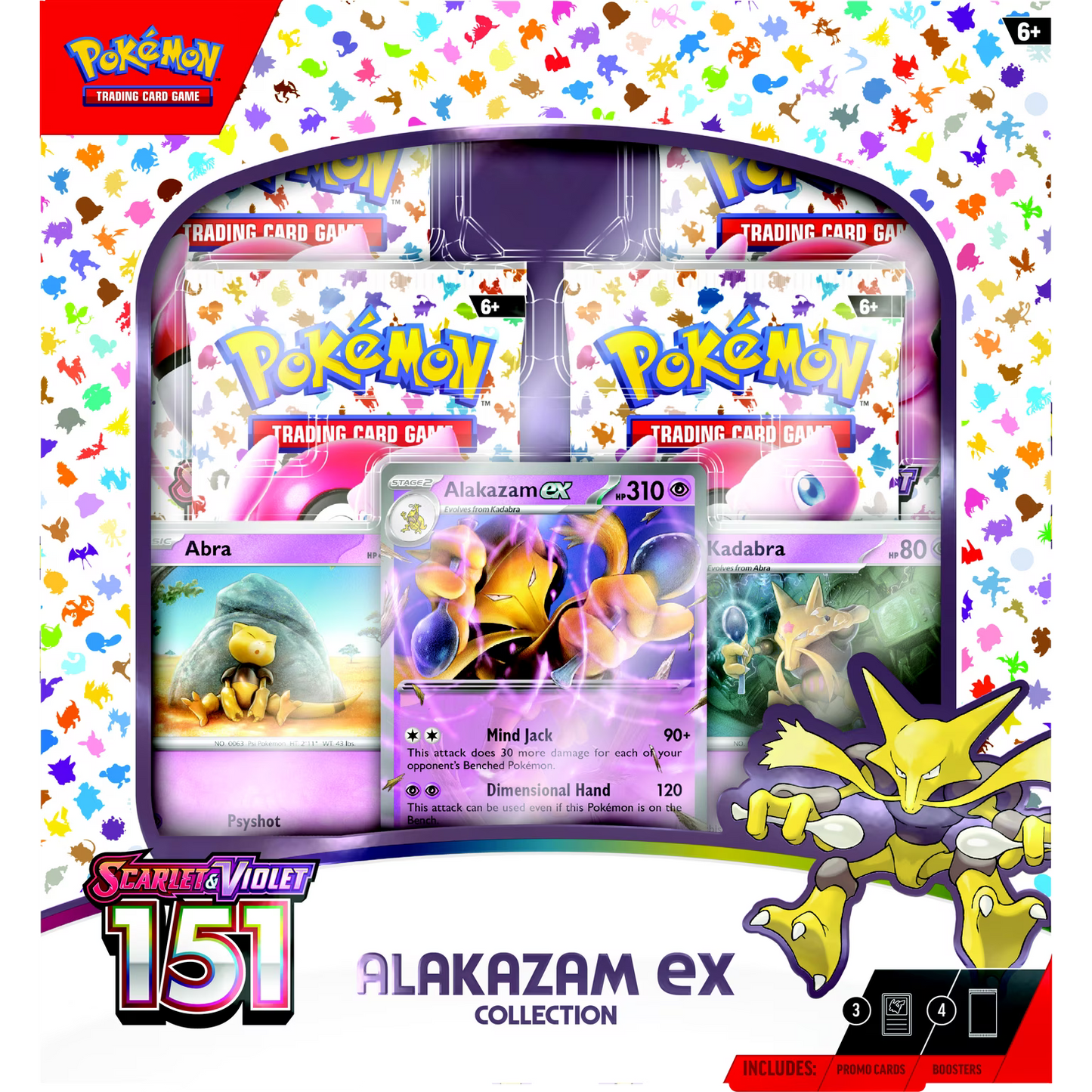 Pokemon TCG: Scarlet and Violet 151 Alakazam ex Collection