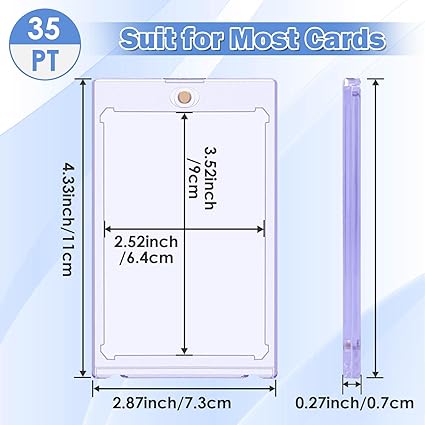 Magnetic Card Holders for Trading Cards, 1 One Touch Card Holder