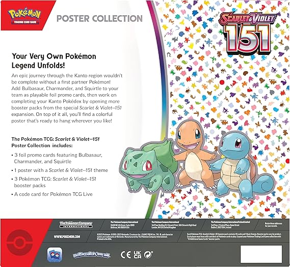 Pokemon TCG poster collection: pokemon 151