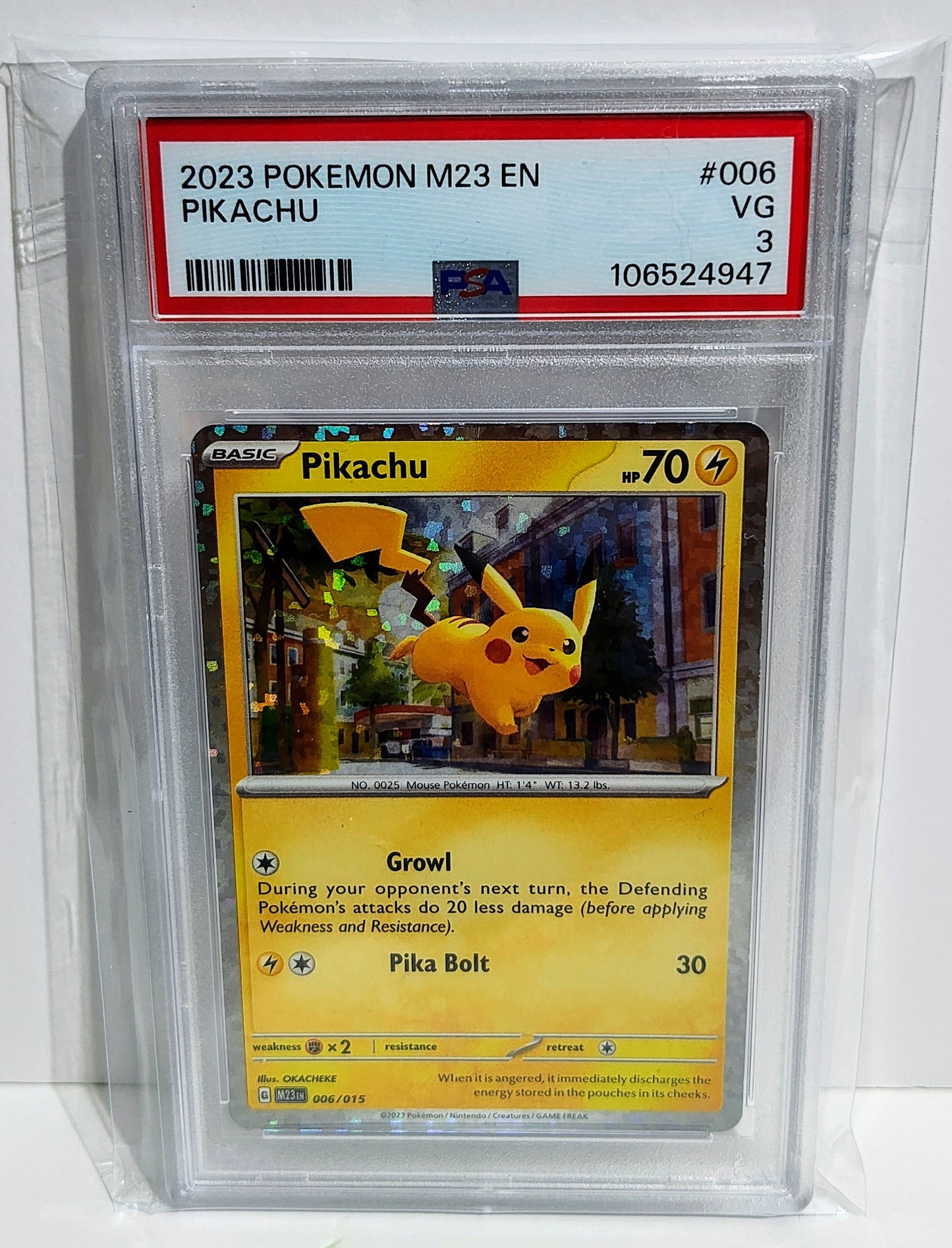 Graded PSA 3 & 5: MC'Donalds Pikachu #006 Astral Radiance Promo Eevee #212