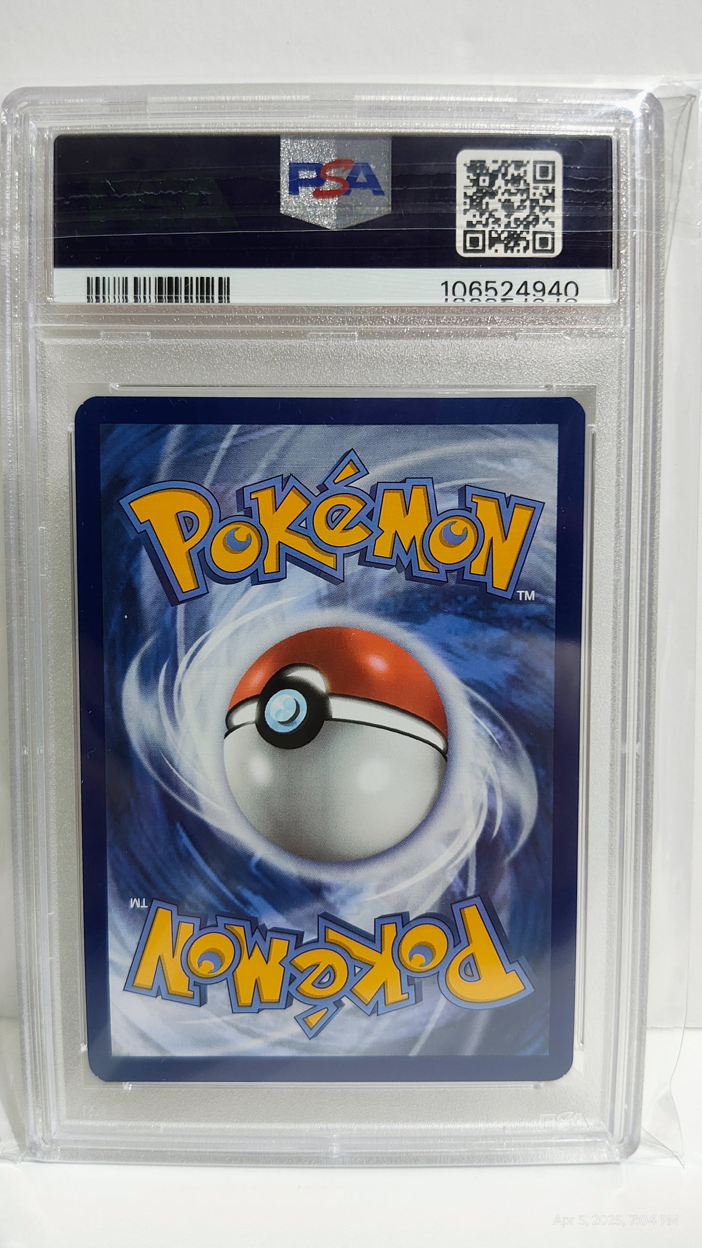 Graded PSA 8: Twilight Masquerade Pokemon Center Stamped Teal Mask Ogerpon #123
