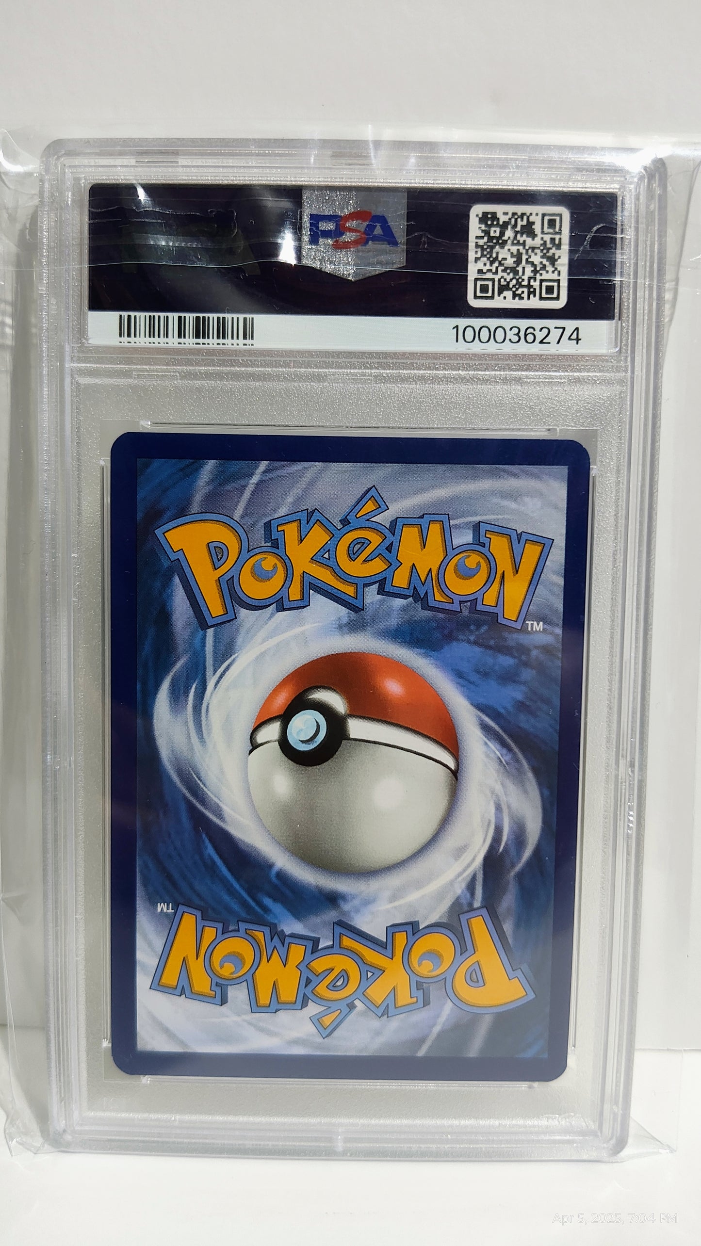 Graded PSA 9: Paldean Fates Mew ex SIR #232