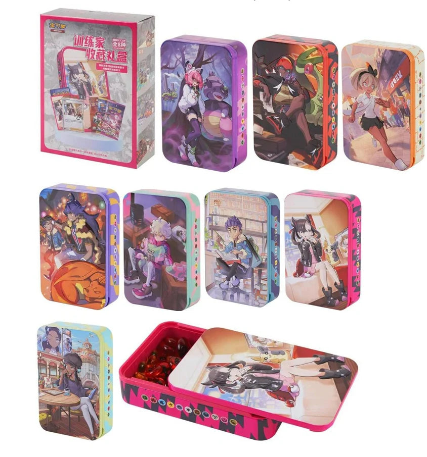 Pokemon Chinese Trainer Collection Tin
