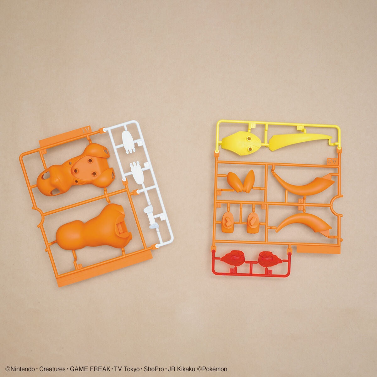 Pokemon Plamo: Charmander Model Kit