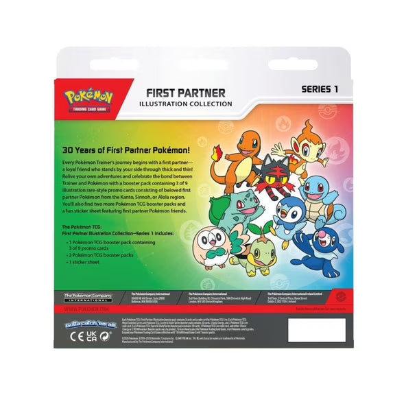 Pokemon TCG First Partner Illustration Collection Series 1