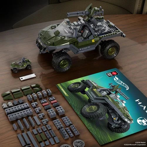 Brick Shop Hot Wheels Halo UNSC M12 Warthog Vehicle