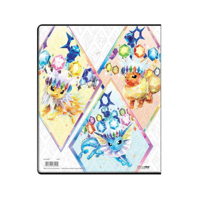 Scarlet and Violet Prismatic Evolutions 9-Pocket Portfolio for Pokémon