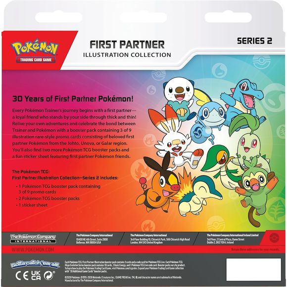 POKEMON TCG: FIRST PARTNER ILLUSTRATION COLLECTION SERIES 2