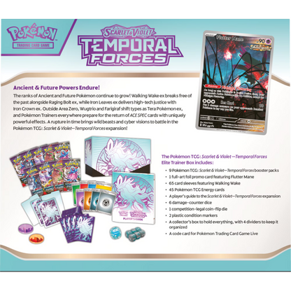 Pokemon TCG: Temporal Forces (Walking Wake) Elite Trainer Box