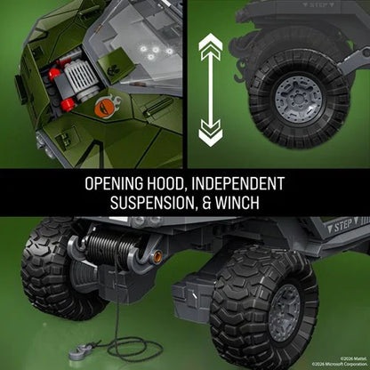 Brick Shop Hot Wheels Halo UNSC M12 Warthog Vehicle