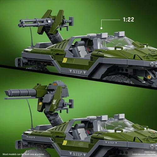 Brick Shop Hot Wheels Halo UNSC M12 Warthog Vehicle