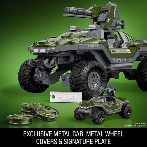 Brick Shop Hot Wheels Halo UNSC M12 Warthog Vehicle