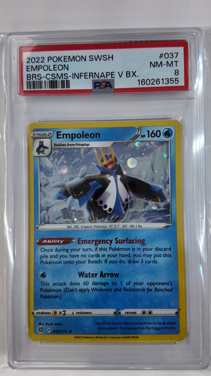 Empoleon #37 PSA:8