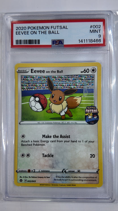 Pokemon Futsal Eevee on the ball #2 PSA:9