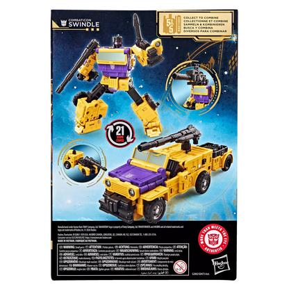 Transformers Age of the Primes Voyager Class Combaticon Swindle