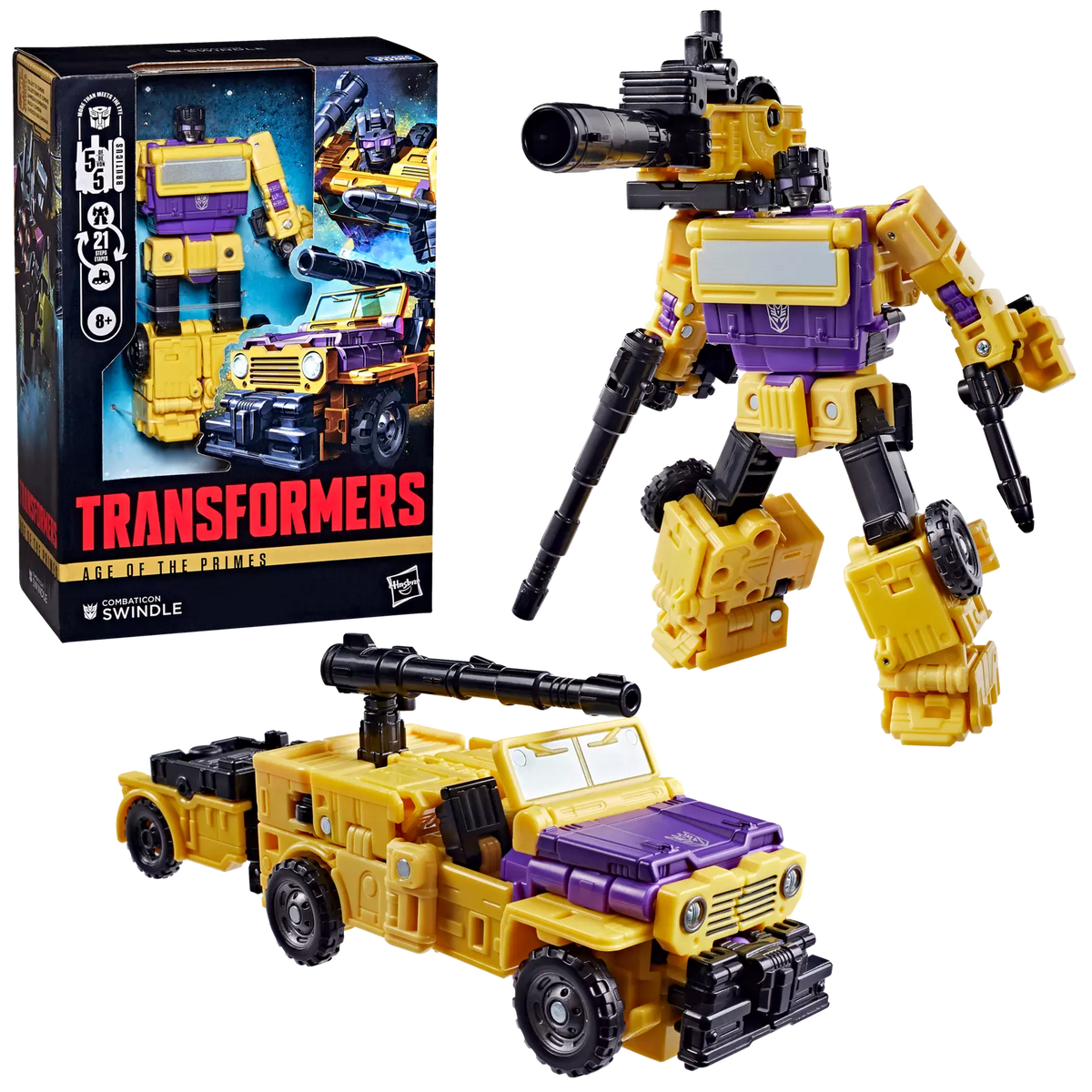 Transformers Age of the Primes Voyager Class Combaticon Swindle
