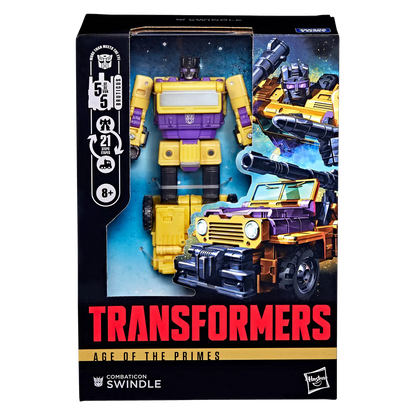 Transformers Age of the Primes Voyager Class Combaticon Swindle
