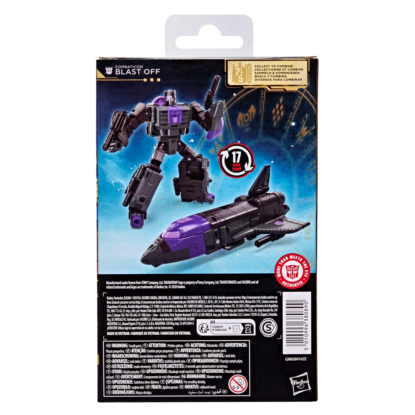 Transformers Age of the Primes Deluxe Class Combaticon Blast Off