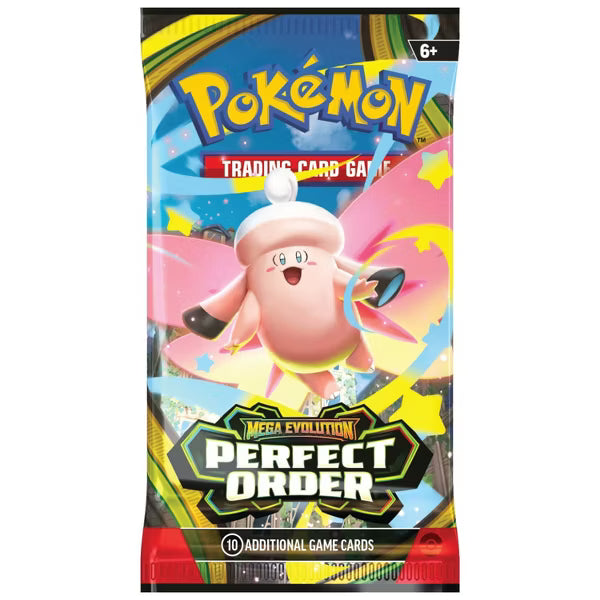 Pokemon TCG Single Booster Pack: (Mega Evolution) Perfect Order