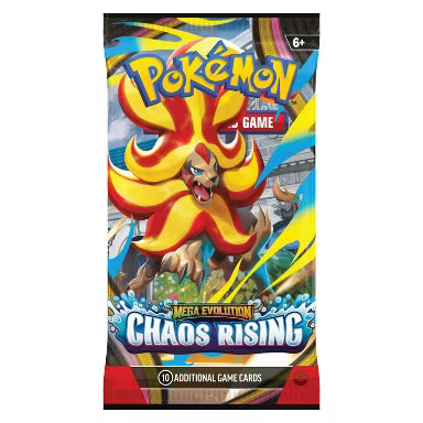 Pokemon TCG Single Booster Pack: Chaos Rising