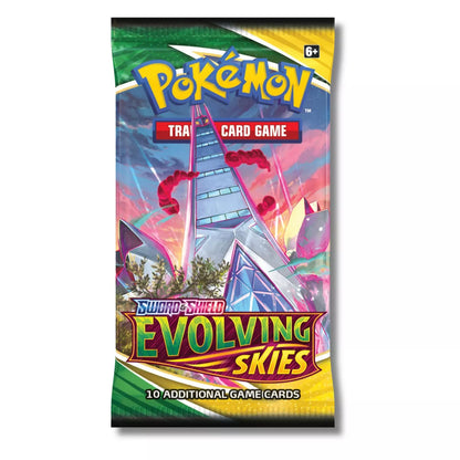 Pokemon TCG single booster pack: Evolving Skies