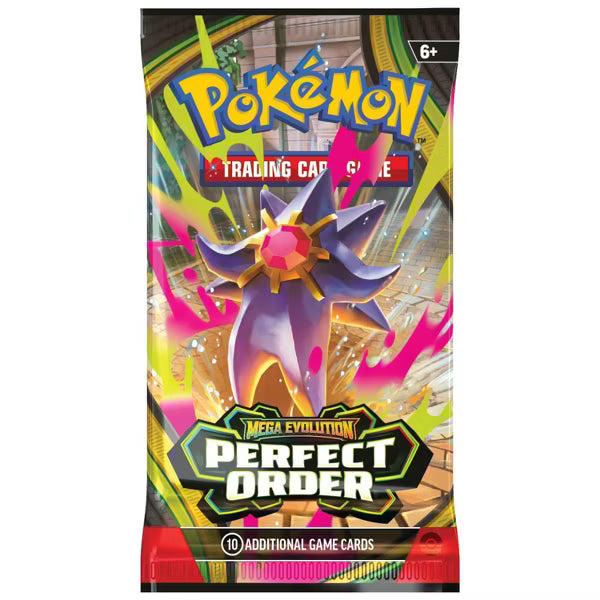 Pokemon TCG Single Booster Pack: (Mega Evolution) Perfect Order