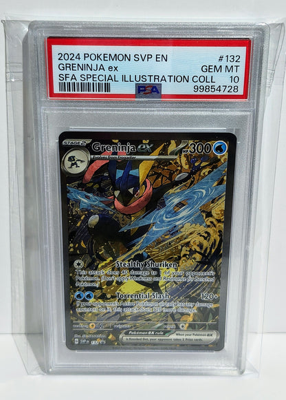 Graded PSA 10: Shrouded Fable Promo Greninja ex #132
