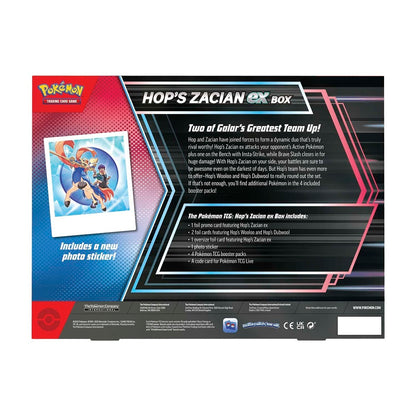 Pokemon TCG: Hop's Zacian ex Box