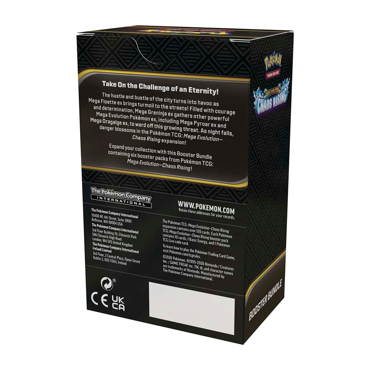Pokemon TCG: Chaos Rising Booster Bundle