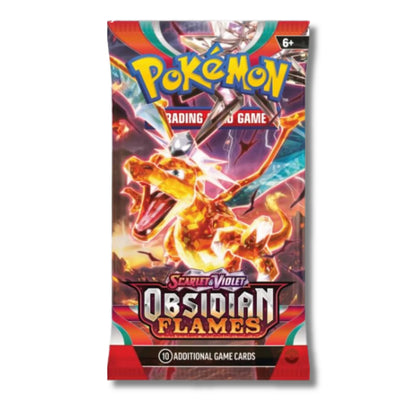 Pokemon TCG single booster pack: Obsidian Flames