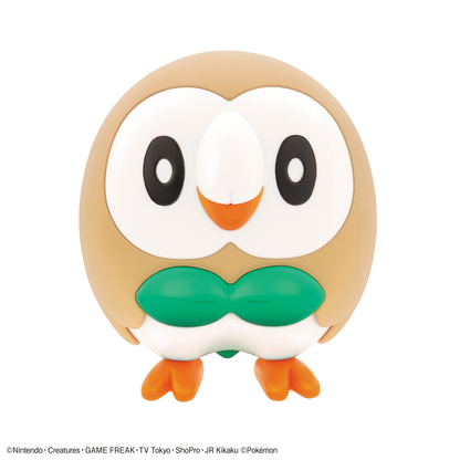 Pokemon Plamo: Rowlet Model Kit