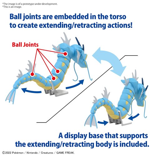 Pokemon Gyarados 52 Model Kit