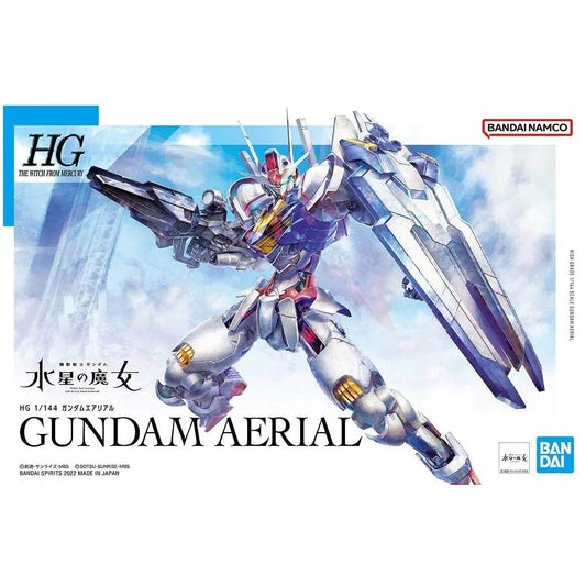 Bandai Hobby - Mobile Suit Gundam: The Witch from Mercury - #03 Gundam Aerial, Bandai Spirits HG 1/144 Model Kit