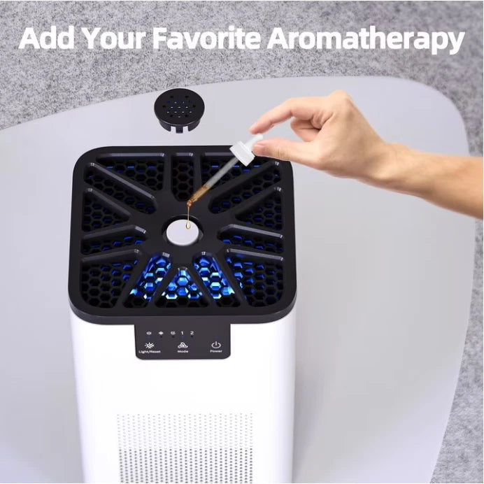 ALROCKET Air Purifier, with HEPA Filter for Home, Remove 99.9% Smoke Dust Allergies for 300 SQ.ft