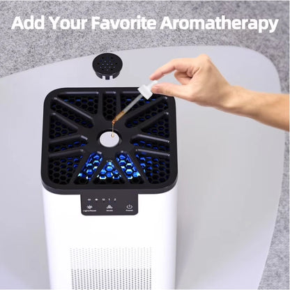 ALROCKET Air Purifier, with HEPA Filter for Home, Remove 99.9% Smoke Dust Allergies for 300 SQ.ft