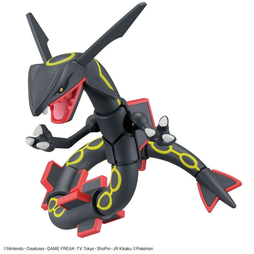 Bandai Spirits Pokemon Plastic Model: Black Rayquaza
