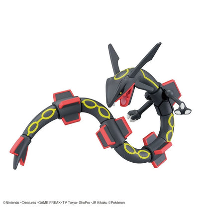 Bandai Spirits Pokemon Plastic Model: Black Rayquaza
